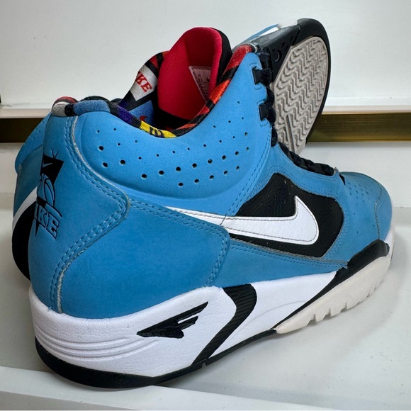 Pippen Era Vibe Nike Air Flight Lite Mid Hoops Pack Electric Inner Pop Men 8.5 - Picture 14 of 16